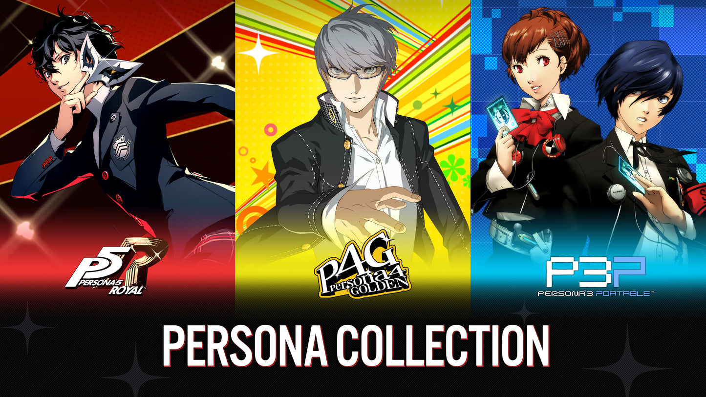 Persona Collection (Persona 5 Royal + Persona 4 Golden +Persona 3 Portable)