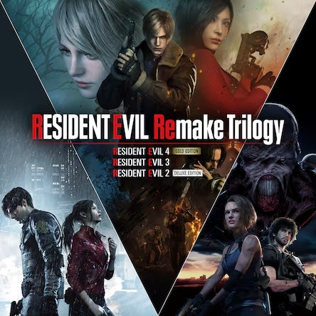 Resident Evil Remake Trilogy 2+3+4