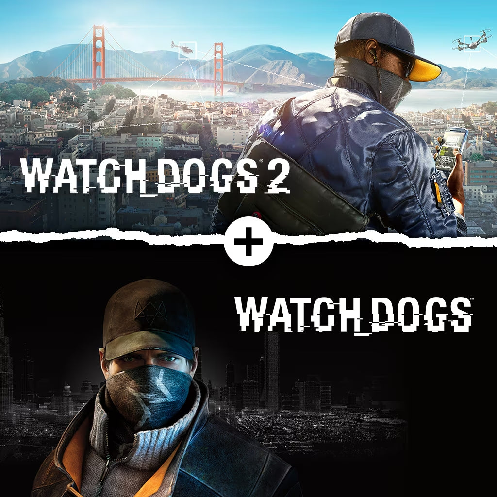 Watch Dogs 1 + Watch Dogs 2 Standard Editions Bundle