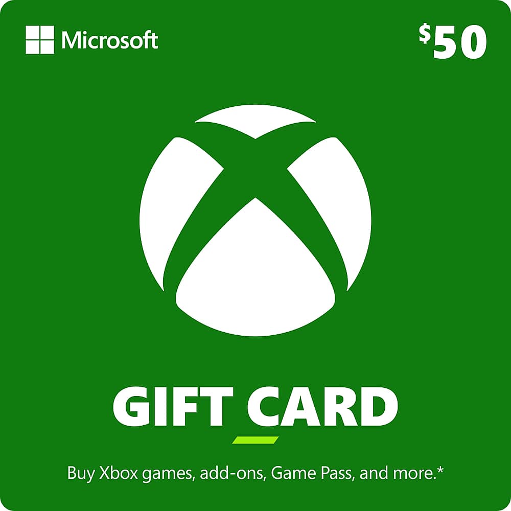 Tarjeta Xbox $50 Estados Unidos - GAMERLABPTY