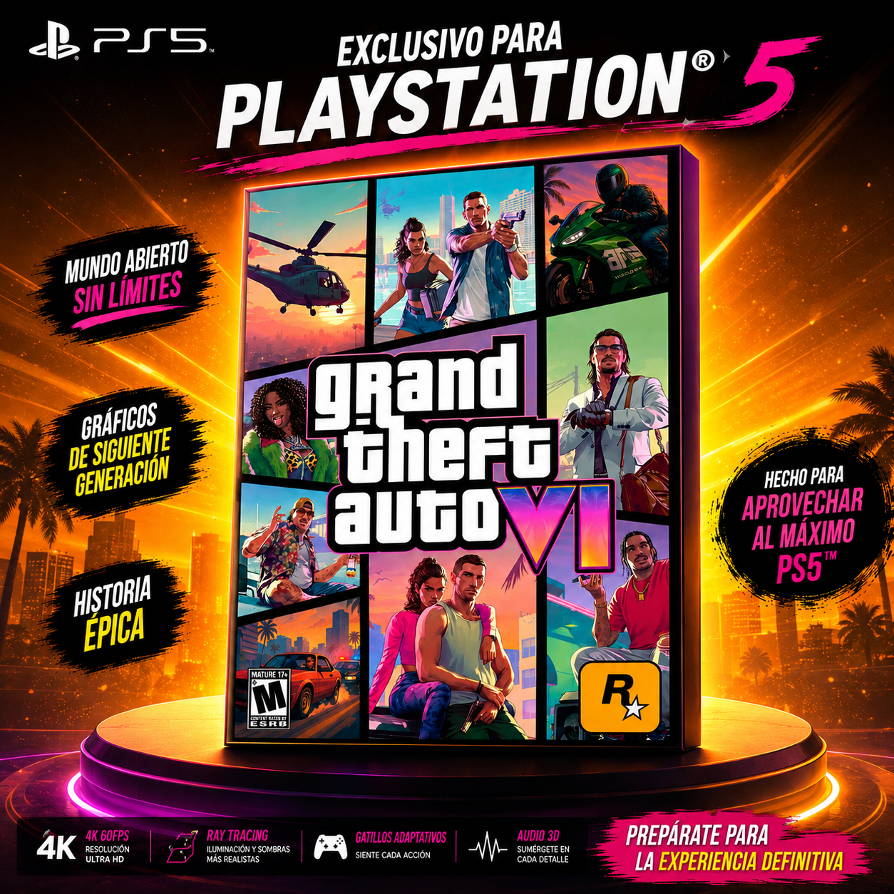 Grand Theft Auto VI (GTA 6) PREVENTA