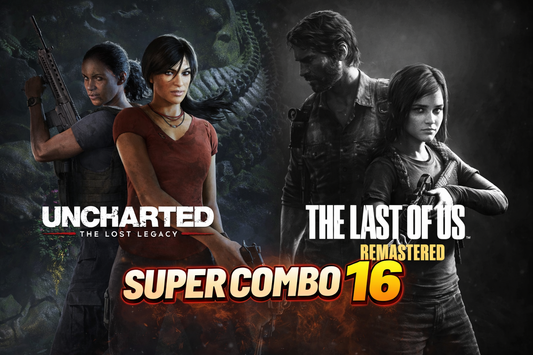COMBO 16 /  THE LAST OF US + UNCHARTED LOST LEGACY BUNDLE