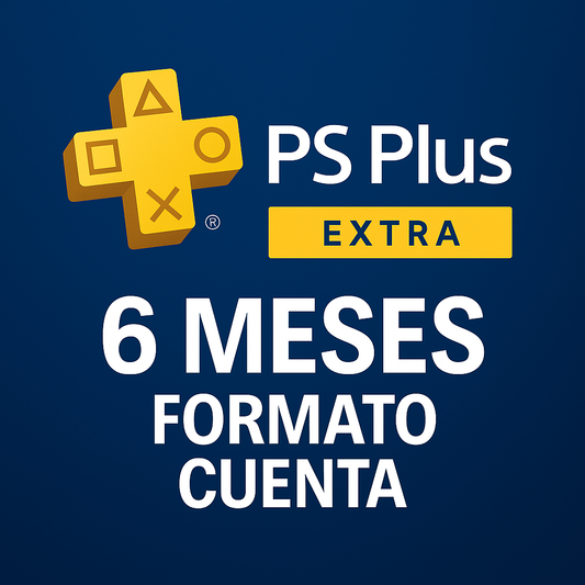 PS PLUS EXTRA 6 MESES