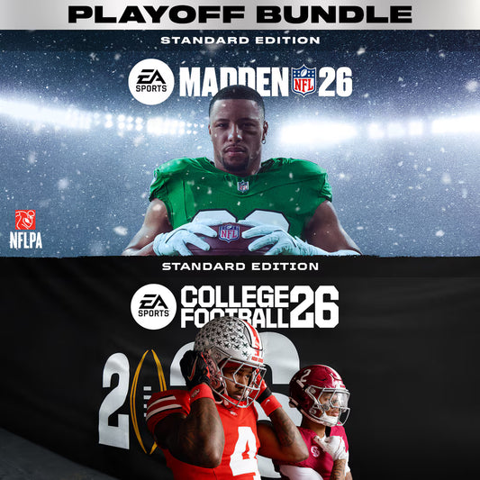 Paquete Playoff de EA SPORTS™ (Madden NFL 26 Edición Estándar y College Football 26 Edición Estándar)