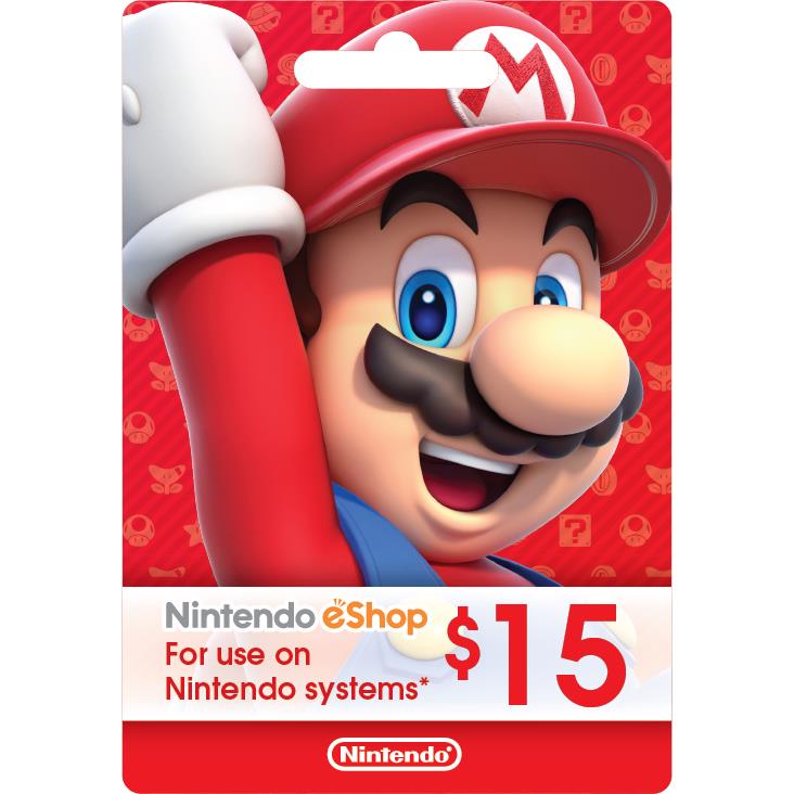 Tarjeta Nintendo eShop $15 Estados Unidos - GAMERLABPTY