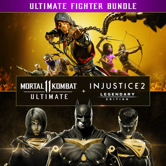 Lote Mortal Kombat 11 Ultimate + Injustice 2